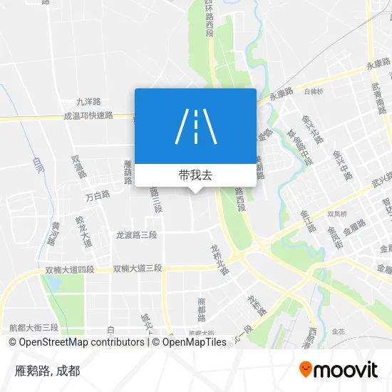 雁鹅路地图