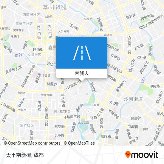 太平南新街地图