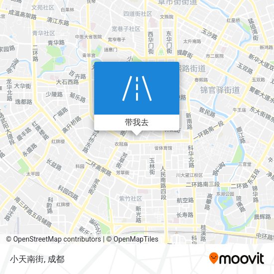 小天南街地图