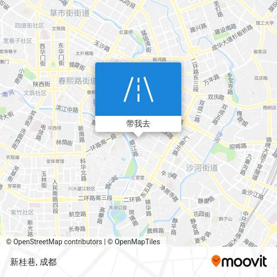 新桂巷地图