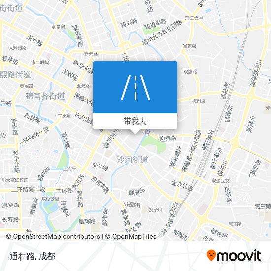 通桂路地图