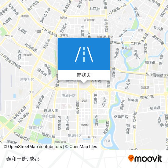 泰和一街地图