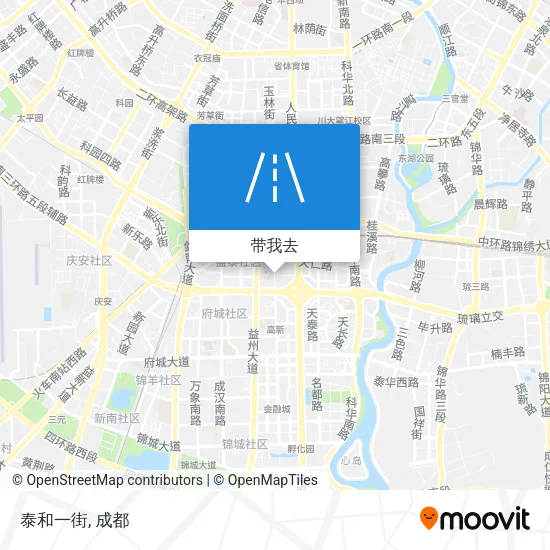泰和一街地图