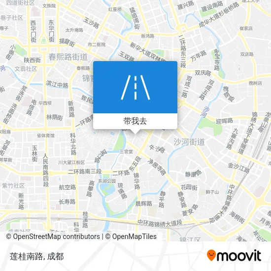 莲桂南路地图