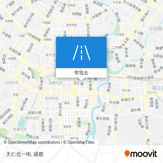 天仁北一街地图