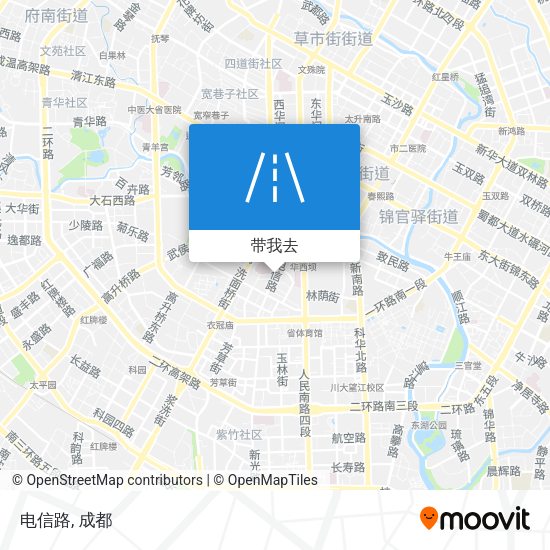 电信路地图