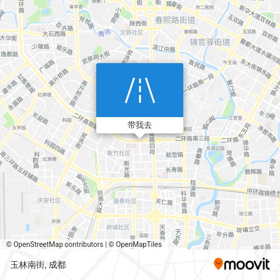 玉林南街地图