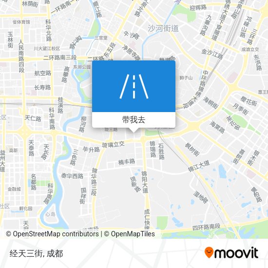 经天三街地图