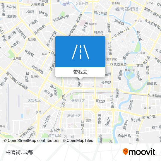 桐喜街地图