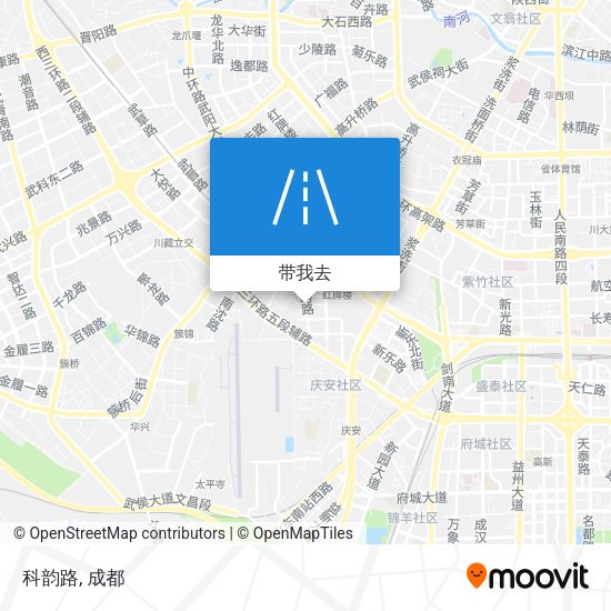 科韵路地图
