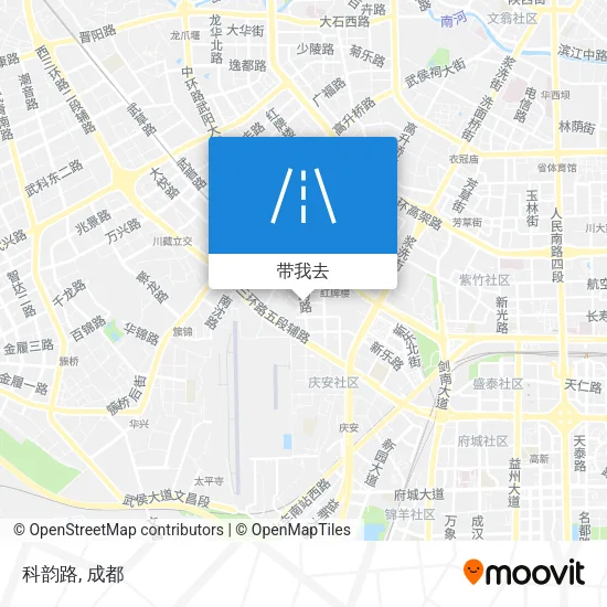 科韵路地图