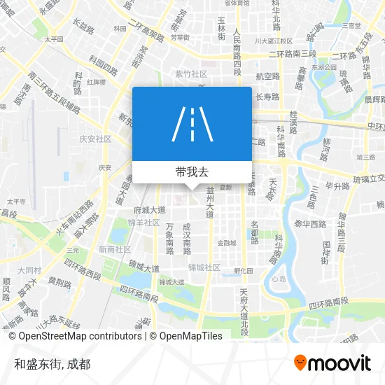 和盛东街地图