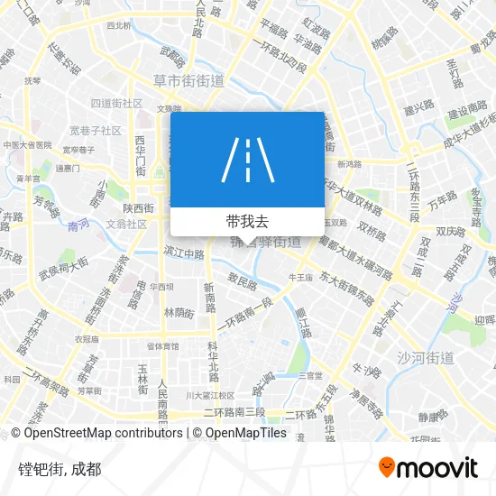 镗钯街地图