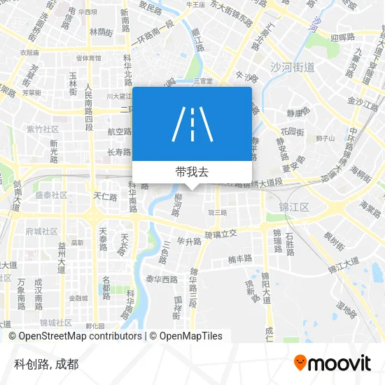 科创路地图