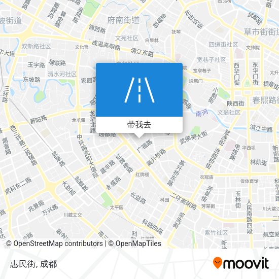 惠民街地图