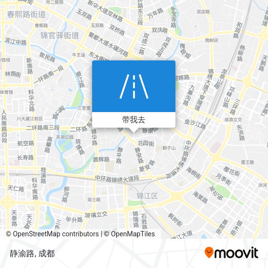 静渝路地图