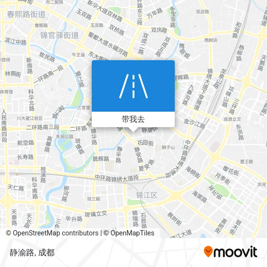 静渝路地图