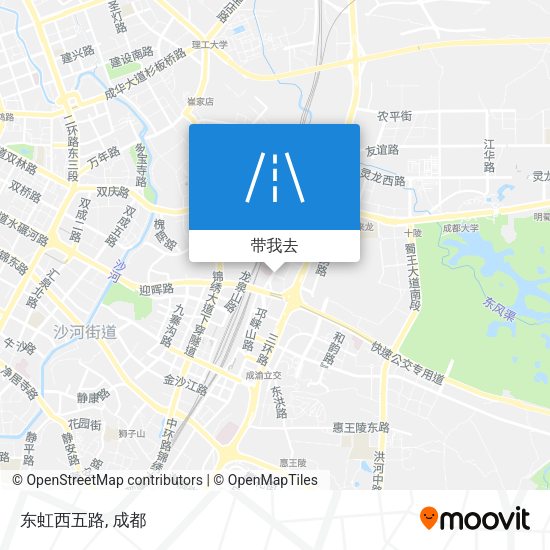 东虹西五路地图