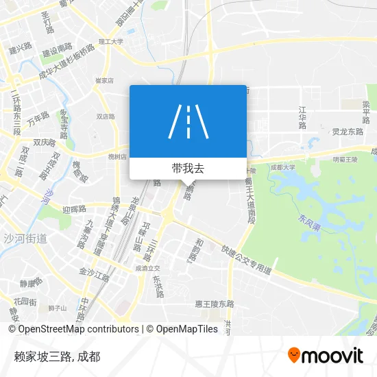 赖家坡三路地图
