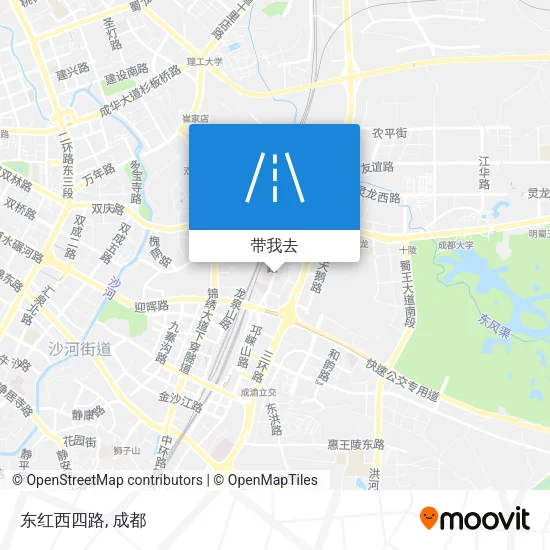 东红西四路地图