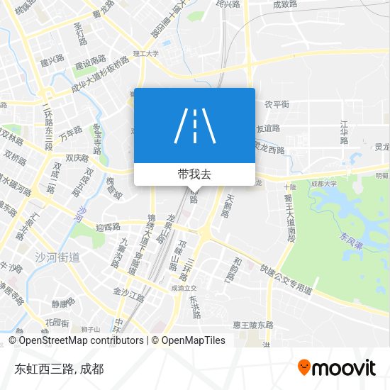 东虹西三路地图