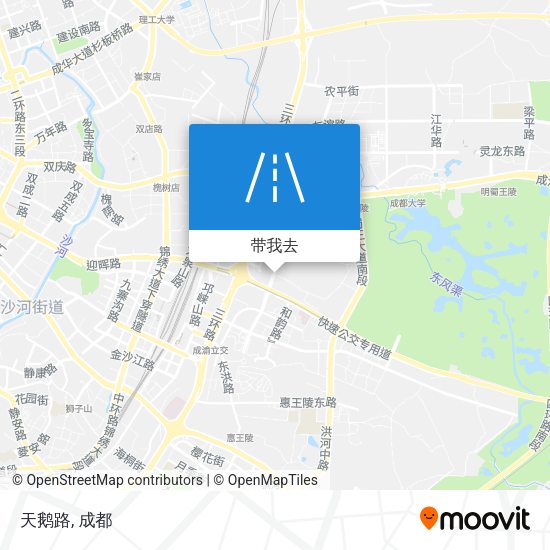 天鹅路地图