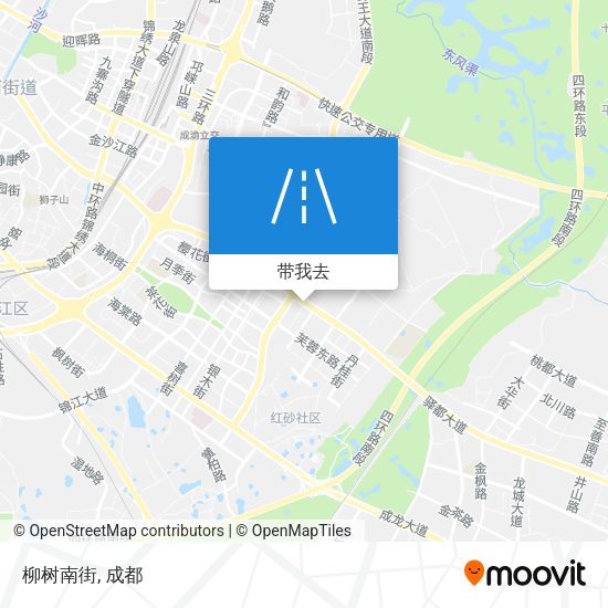 柳树南街地图