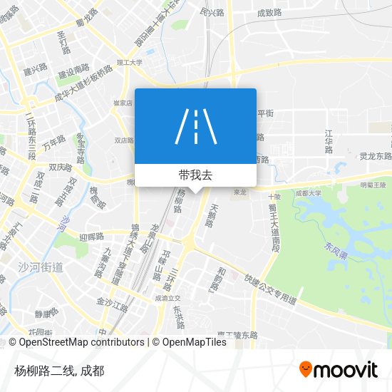 杨柳路二线地图