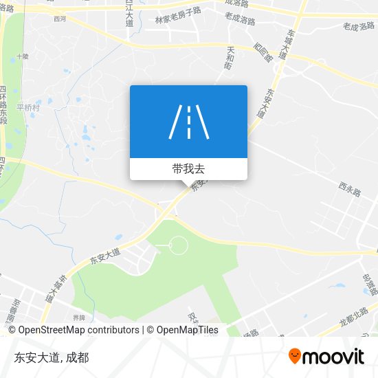东安大道地图