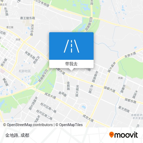金地路地图