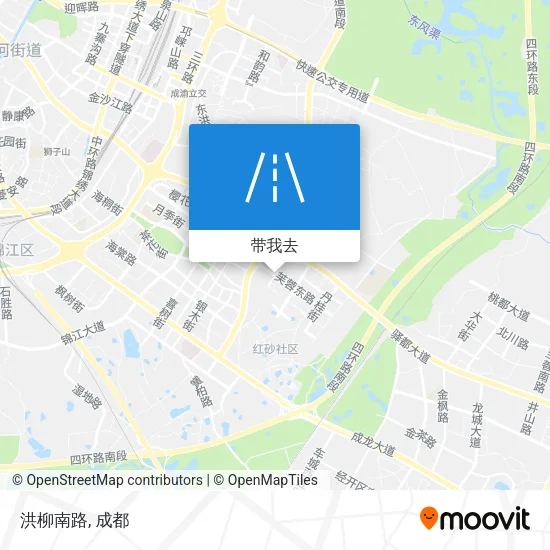 洪柳南路地图