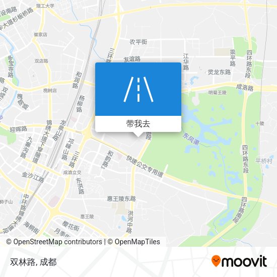 双林路地图