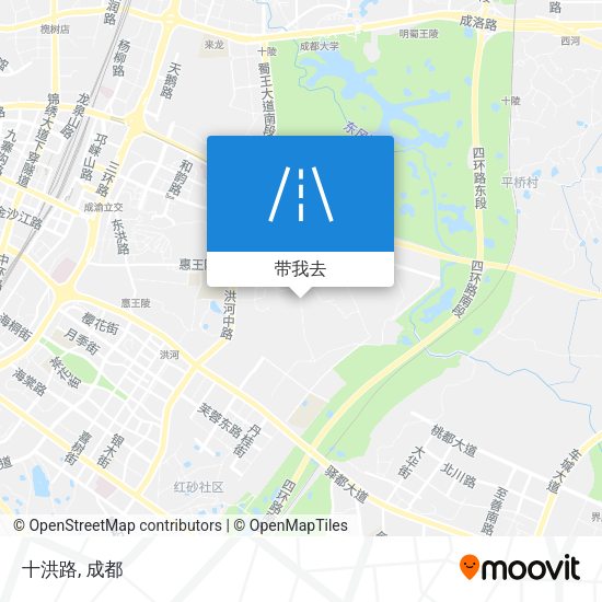 十洪路地图