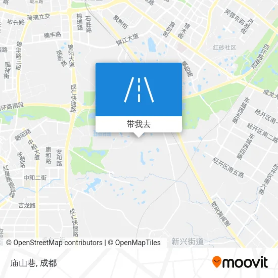 庙山巷地图