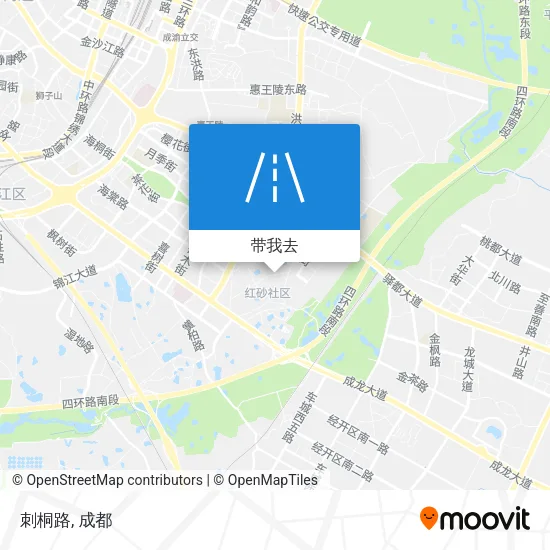 刺桐路地图