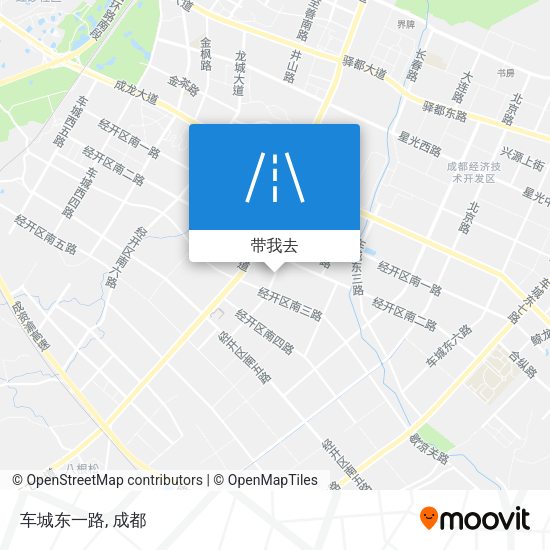 车城东一路地图