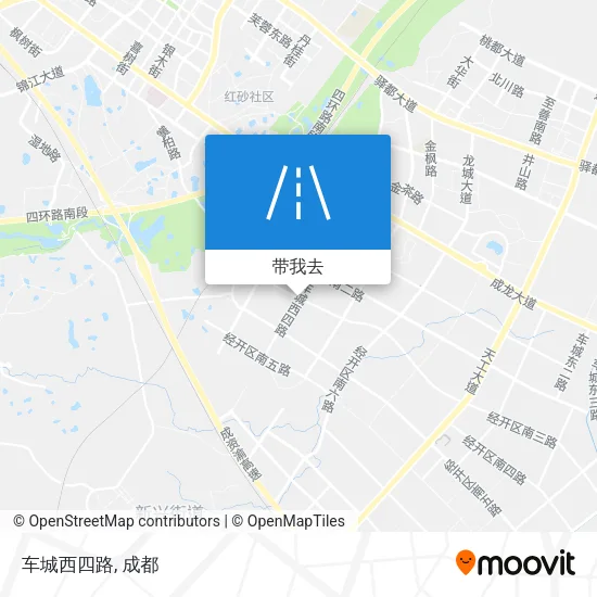 车城西四路地图