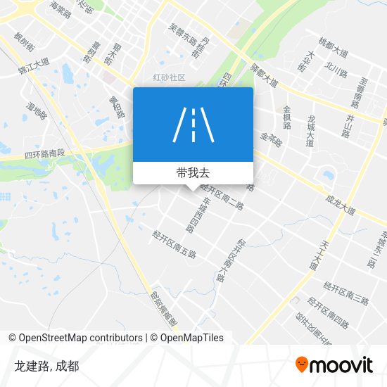 龙建路地图