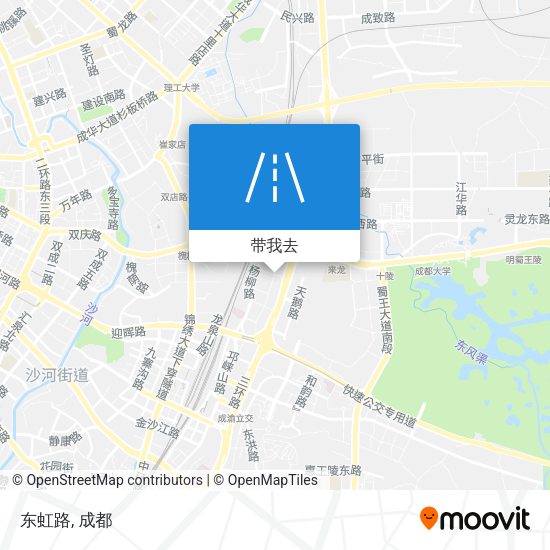 东虹路地图