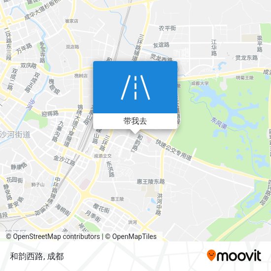 和韵西路地图