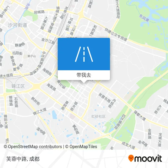 芙蓉中路地图