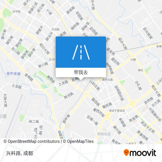 兴科路地图
