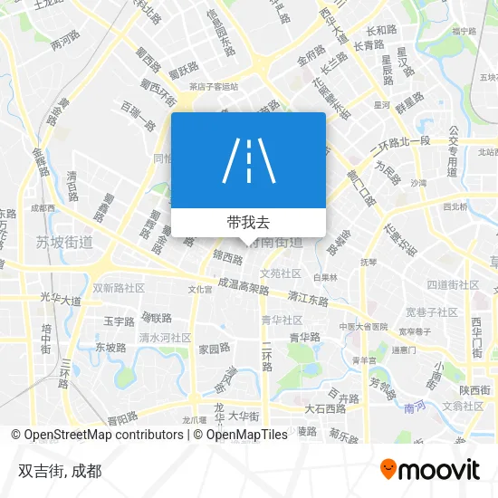 双吉街地图
