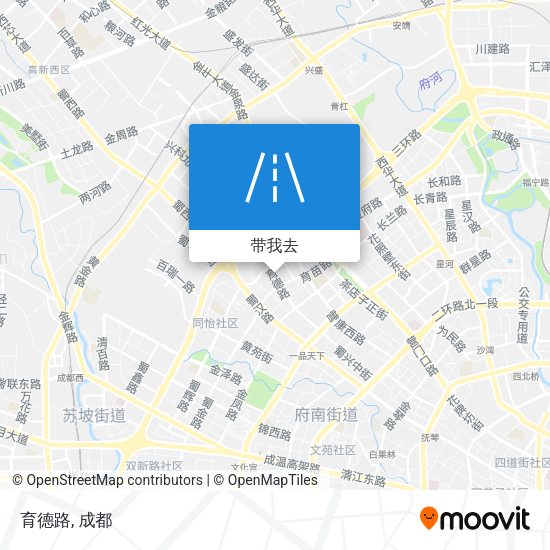 育德路地图