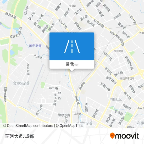 两河大道地图