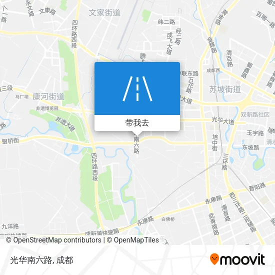 光华南六路地图
