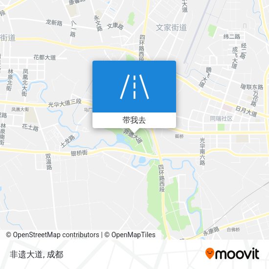 非遗大道地图