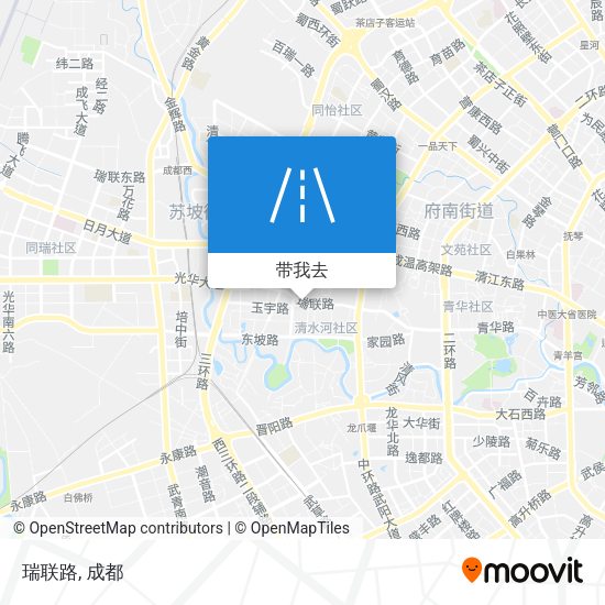 瑞联路地图