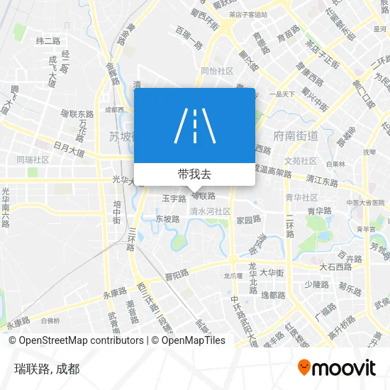 瑞联路地图