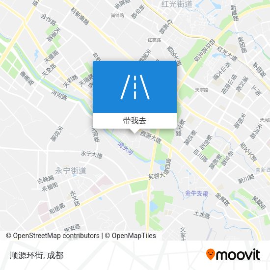 顺源环街地图